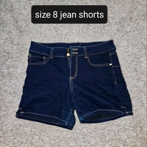 Jean shorts size 8